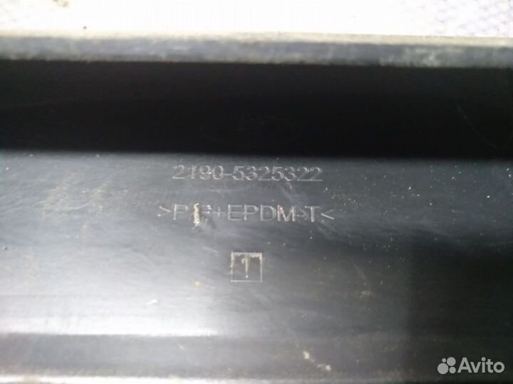 Накладка консоли торпедо Лада 2190 2191 Гранта