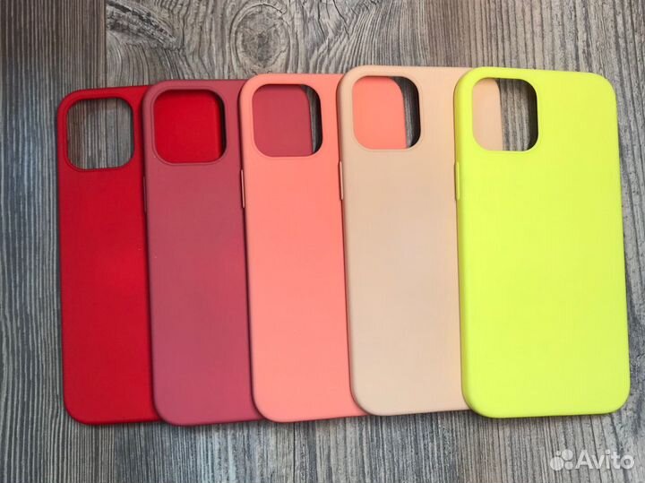 Силиконовый чехол iPhone 12 pro max