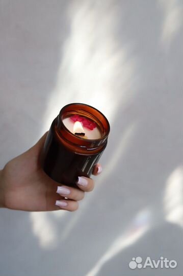 Ароматическая свеча в банке 200 мл