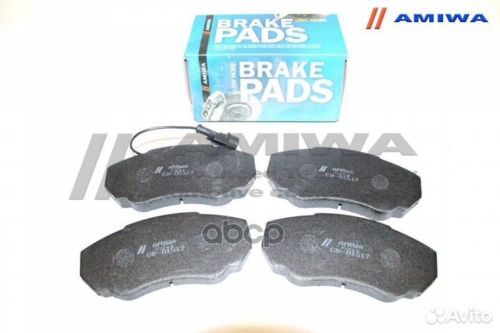 Колодки тормозные CD01517 Amiwa