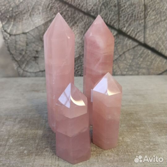 Розовый кварц. Кристаллы