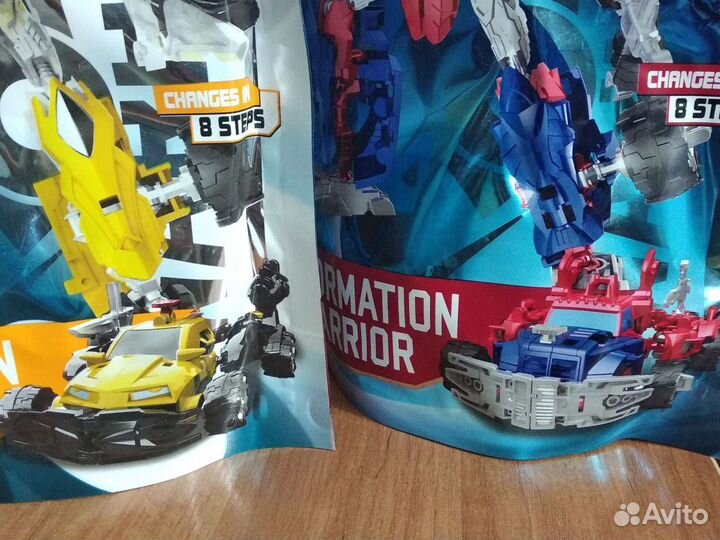 Lego робот трансформер машина