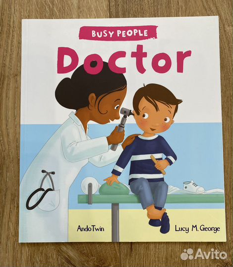 Новая английская книга Busy People Doctor