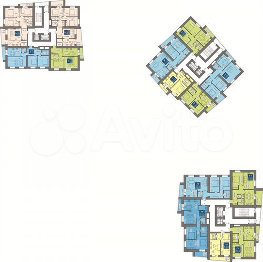 3-к. квартира, 76,3 м², 18/19 эт.