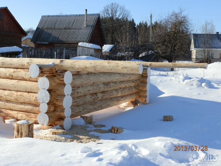 Срубы ручной работы