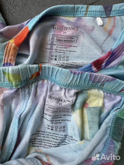 Posh peanut пижама вискоза 98