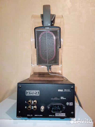 Наушники и усилитель Stax SR-303 и SRM-323II