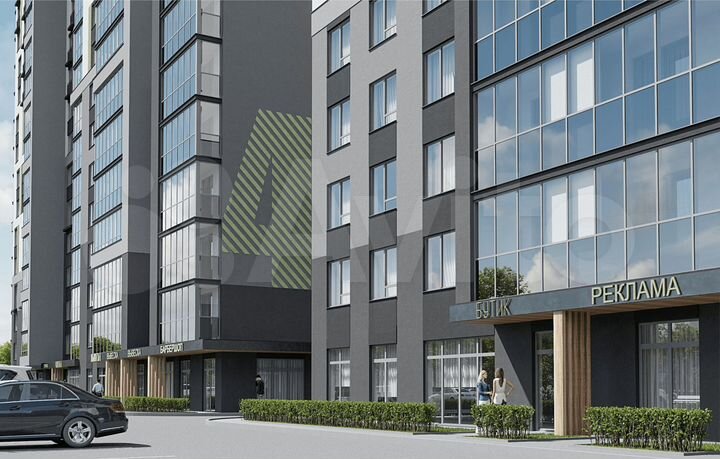 2-к. квартира, 79,1 м², 9/15 эт.