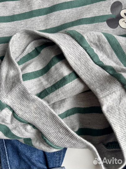 Костюм свитшот и джинсы H&M 68,74,80,86,92 весна