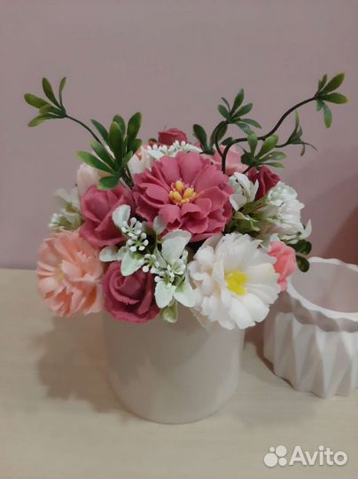 Букет из мыла