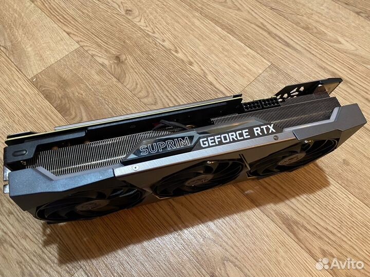 Видеокарта rtx 3070ti msi suprim x