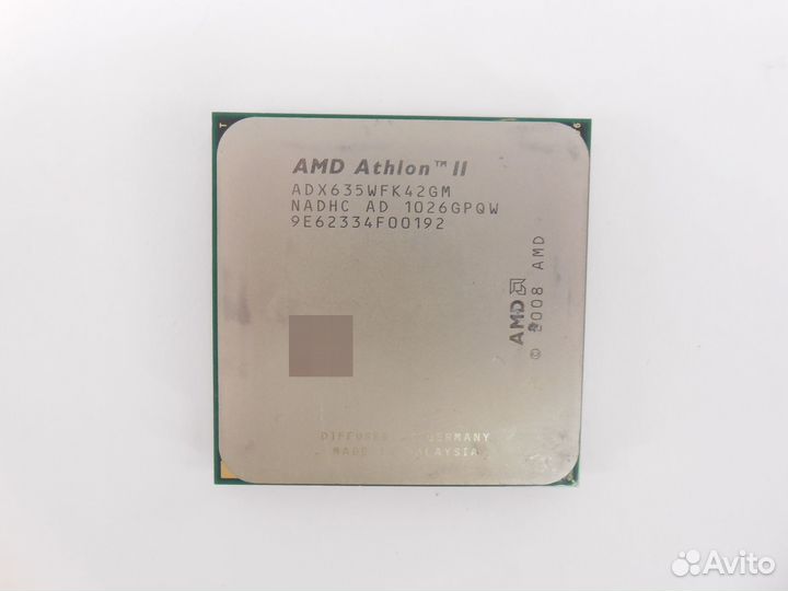 Процессор AM3 AMD Athlon II X4 635 / X3 435 / 250