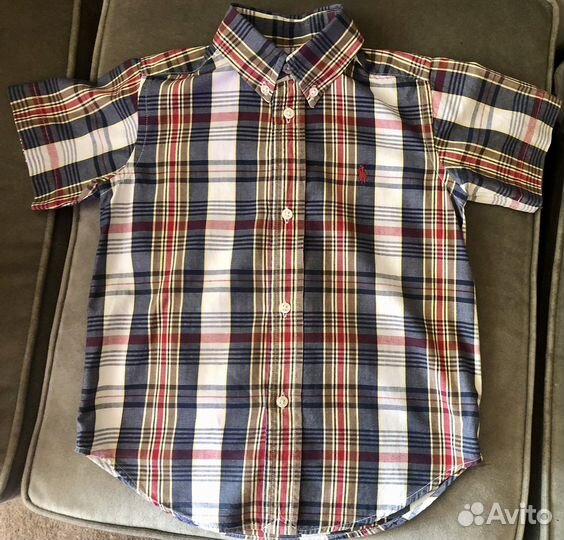 Рубашка Ralph Lauren мальчик 4-5 лет