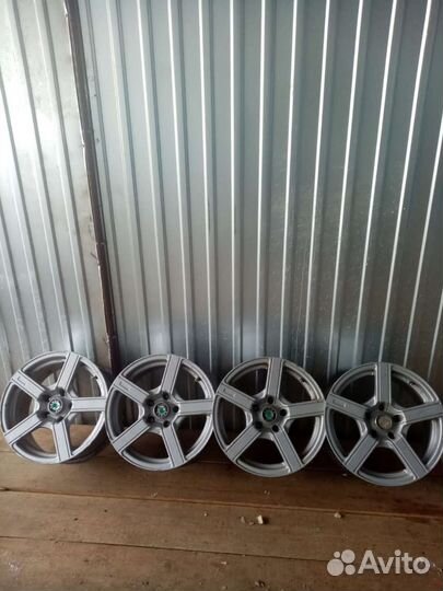 Продам литые колеса на skoda