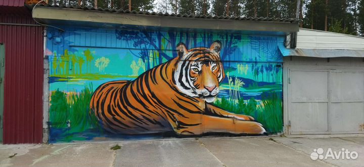 Граффити, роспись стен