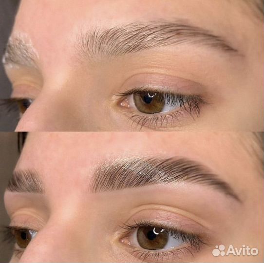 Оформление бровей