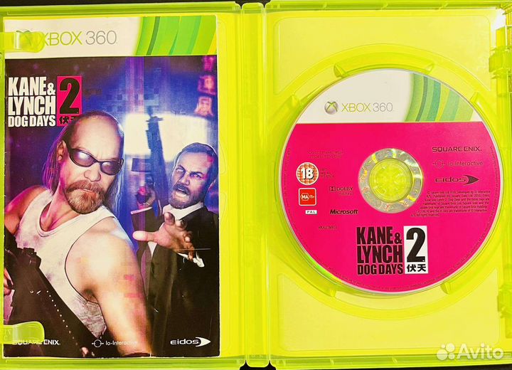 Kane & Lynch 2: Dog Days Xbox 360