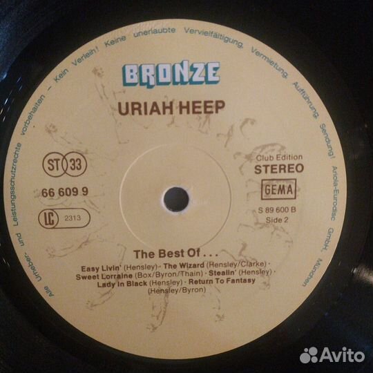 Uriah Heep - The Best Of (1978)