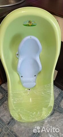 Ванночка для купания с горкой