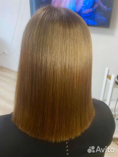 Кератиновое выпрямление,ботокс для волос