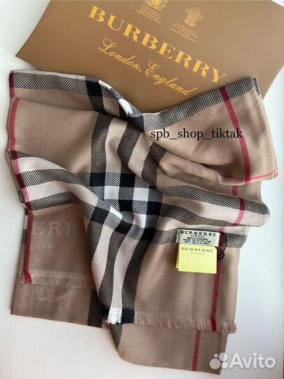 Палантин Burberry classic 180/80