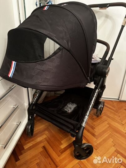 Детская Коляска Hagaday Carbon Black новая