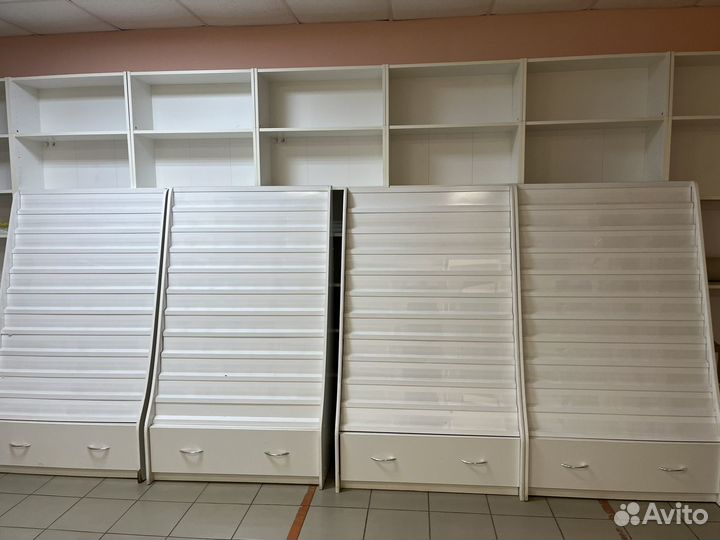 Стеллаж IKEA белый