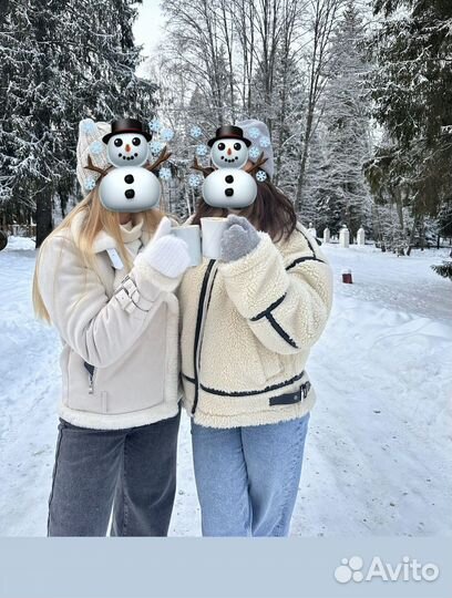 Шуба зимняя zara