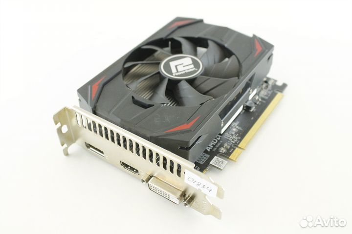 Видеокарта 4 GB AMD Radeon RX 550 PowerColor