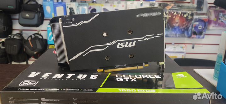 MSI GeForce GTX 1660 super Ventus OC 6GB