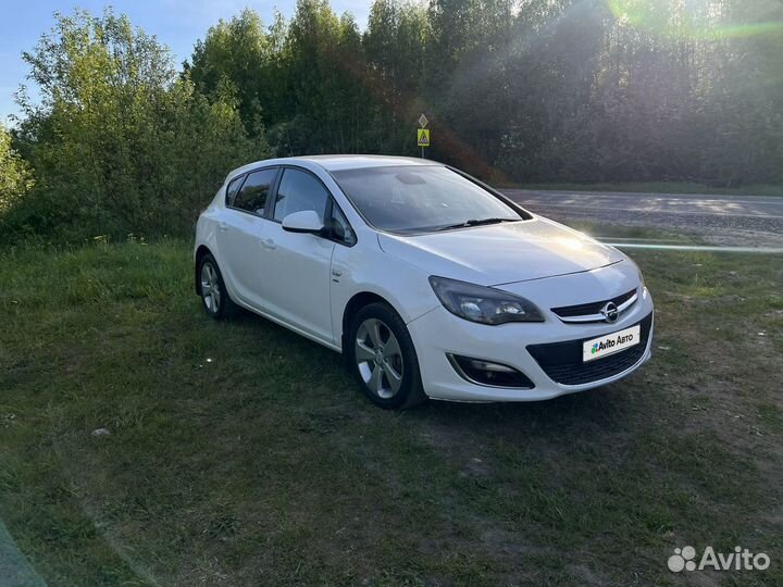 Opel Astra 1.6 МТ, 2013, 222 760 км