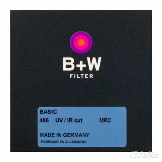 B+W basic 486 UV/IR cut 77mm Блокирующий уф/ик cве