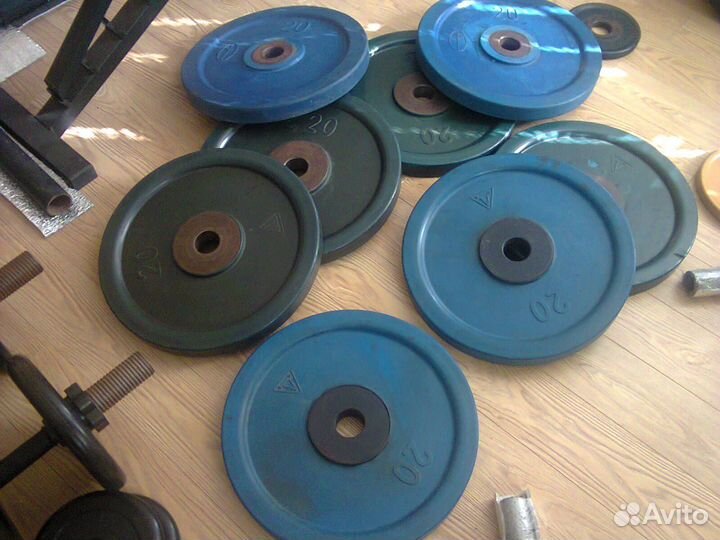 Блины для штанги возможен обмен