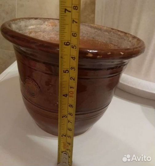 Горшок керамический кашпо
