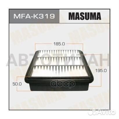 Воздушный фильтр Masuma hyundai elantra 06