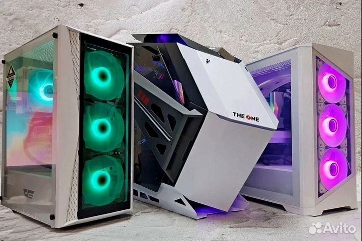 Игровой пк с монитором/без