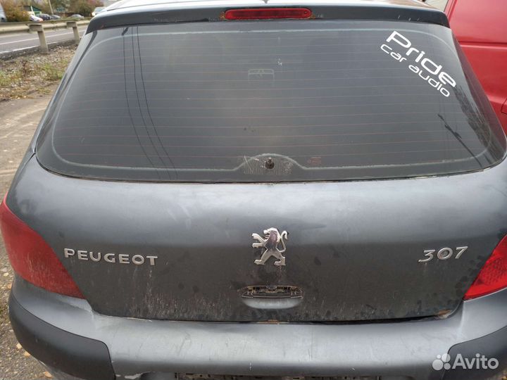 Дверь багажника Peugeot 307