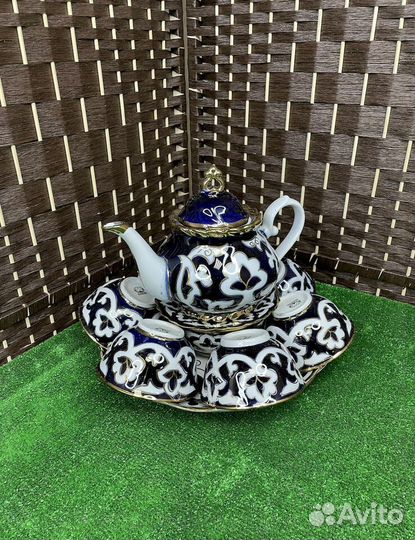 Чайный сервиз Пахта фарфор