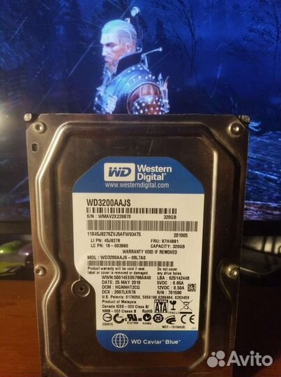 Жесткие диски 250gb-1000gb
