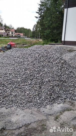 Щебень доставка от 3 кубов