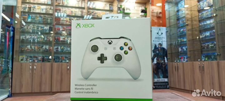 Джойстик Xbox One белый