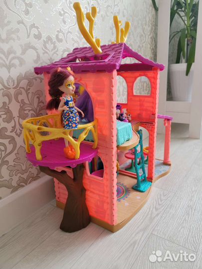 Дом Олейни энчантималс. Дом + куклы и питомцы