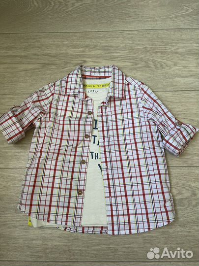 Рубашка с футболкой Mothercare