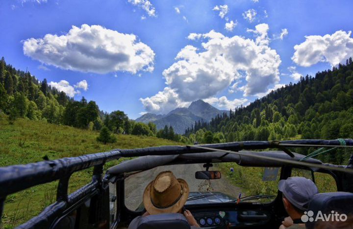 Экскурсии на джипе в Абхазию