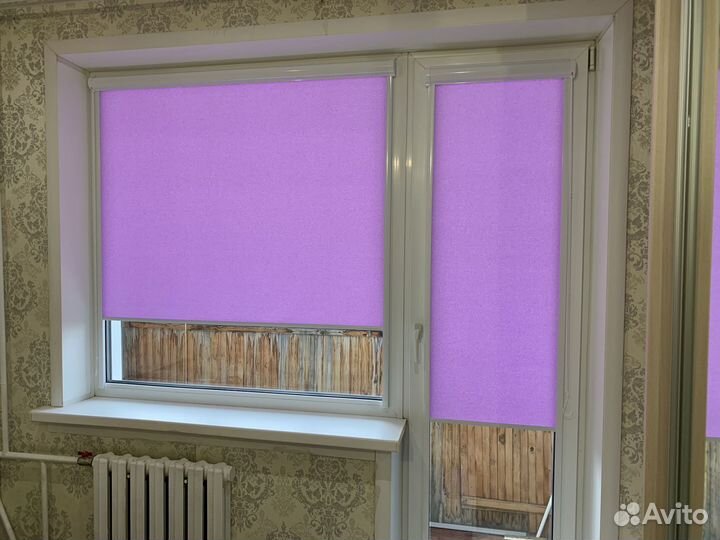 Рулонные шторы с направляющими