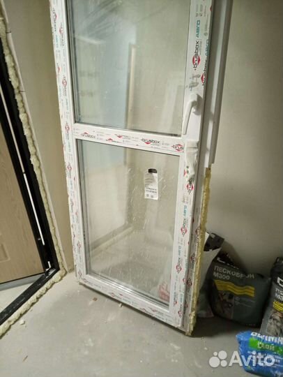 Дверь балконная пвх новая 2340 *770 левая