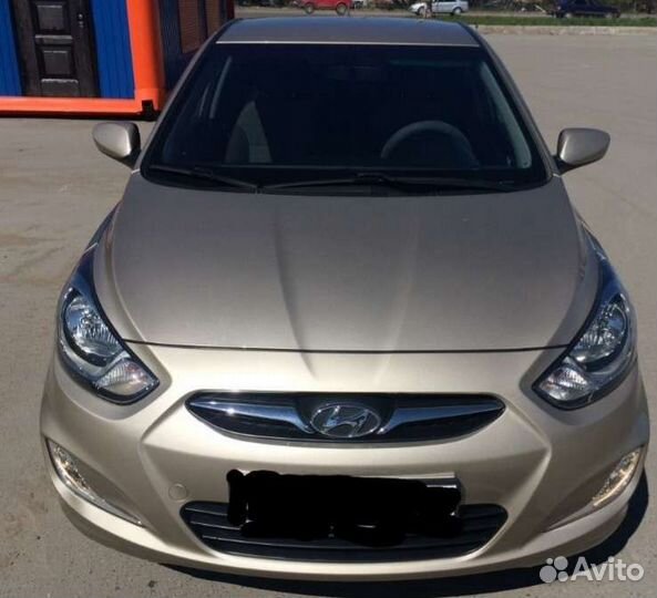 Бампер Hyundai Solaris 