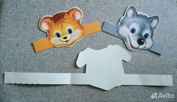 Маска ободок на утренник новая