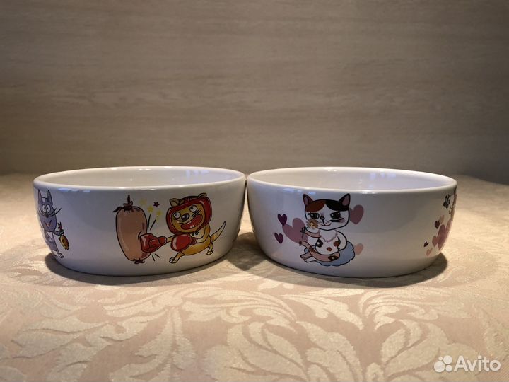 Миски керамические для кошек/собак 300 мл