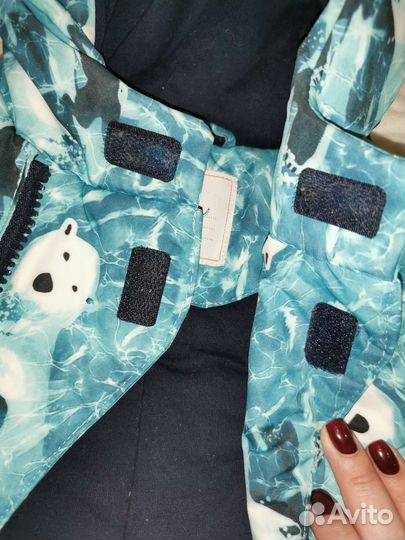 Зимний комбинезон для мальчика 92